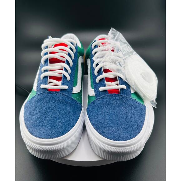 Vans Old Skool Shoes MultiColor Canvas Skate Sneakers 500714 Sz 6 - Picture 2 of 7